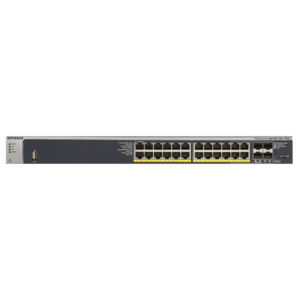 Netgear M4100-26G-POE – 24-poorts gigabit PoE+ managed switch
