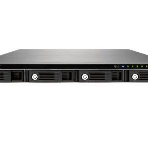 QNAP TS-469U-RP – 4-bay 1U rackmount NAS met redundante voeding