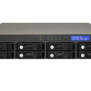 QNAP TS-809U-RP – 8-bay 2U rackmount NAS met redundante voeding